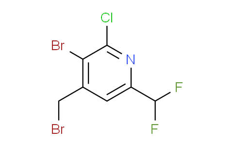 AM128670 | 1805237-64-2 | 3-Bromo-4-(bromomethyl)-2-chloro-6-(difluoromethyl)pyridine