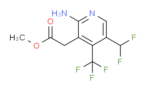 AM128677 | 1806033-31-7 | Methyl 2-amino-5-(difluoromethyl)-4-(trifluoromethyl)pyridine-3-acetate