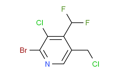 AM128681 | 1806032-75-6 | 2-Bromo-3-chloro-5-(chloromethyl)-4-(difluoromethyl)pyridine