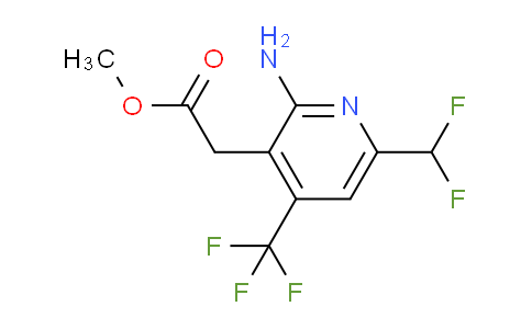 AM128682 | 1805155-13-8 | Methyl 2-amino-6-(difluoromethyl)-4-(trifluoromethyl)pyridine-3-acetate