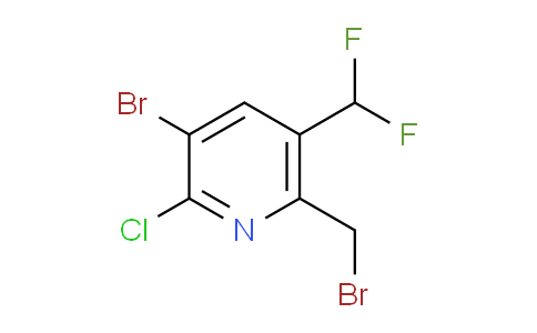 AM128687 | 1804458-12-5 | 3-Bromo-6-(bromomethyl)-2-chloro-5-(difluoromethyl)pyridine