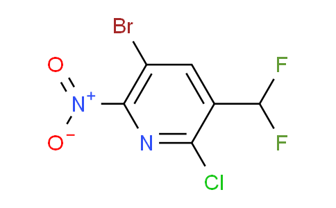 AM128692 | 1803689-95-3 | 5-Bromo-2-chloro-3-(difluoromethyl)-6-nitropyridine