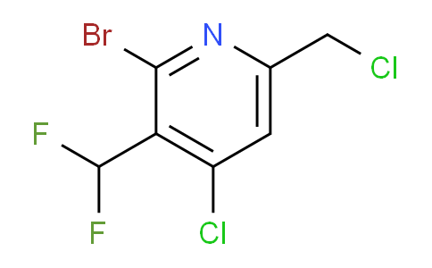 AM128695 | 1805166-03-3 | 2-Bromo-4-chloro-6-(chloromethyl)-3-(difluoromethyl)pyridine