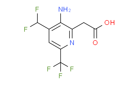 AM128696 | 1806839-50-8 | 3-Amino-4-(difluoromethyl)-6-(trifluoromethyl)pyridine-2-acetic acid