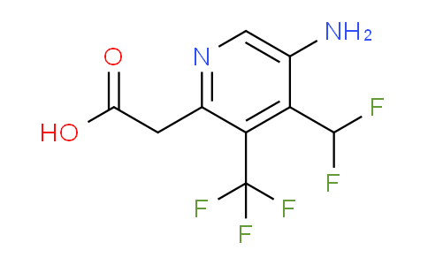 AM128699 | 1805346-37-5 | 5-Amino-4-(difluoromethyl)-3-(trifluoromethyl)pyridine-2-acetic acid
