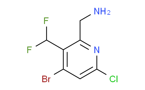 AM128701 | 1805033-75-3 | 2-(Aminomethyl)-4-bromo-6-chloro-3-(difluoromethyl)pyridine
