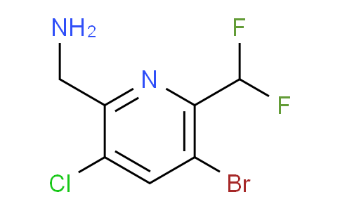 AM128703 | 1806031-48-0 | 2-(Aminomethyl)-5-bromo-3-chloro-6-(difluoromethyl)pyridine