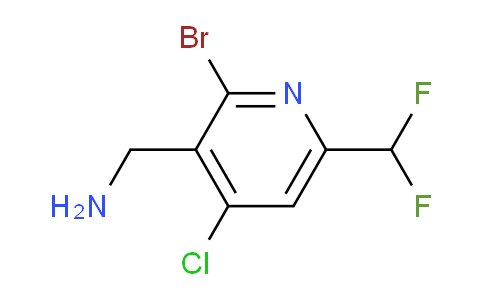 AM128710 | 1805033-76-4 | 3-(Aminomethyl)-2-bromo-4-chloro-6-(difluoromethyl)pyridine