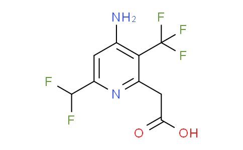 AM128711 | 1805016-34-5 | 4-Amino-6-(difluoromethyl)-3-(trifluoromethyl)pyridine-2-acetic acid