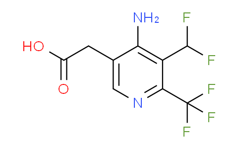 AM128713 | 1806839-73-5 | 4-Amino-3-(difluoromethyl)-2-(trifluoromethyl)pyridine-5-acetic acid