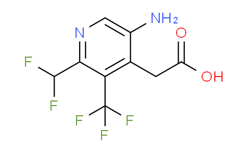 AM128716 | 1806033-28-2 | 5-Amino-2-(difluoromethyl)-3-(trifluoromethyl)pyridine-4-acetic acid