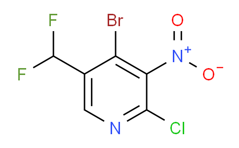 AM128720 | 1806909-83-0 | 4-Bromo-2-chloro-5-(difluoromethyl)-3-nitropyridine