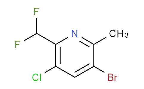 AM128727 | 1805163-27-2 | 3-Bromo-5-chloro-6-(difluoromethyl)-2-methylpyridine