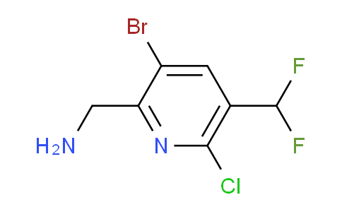 AM128728 | 1805033-74-2 | 2-(Aminomethyl)-3-bromo-6-chloro-5-(difluoromethyl)pyridine