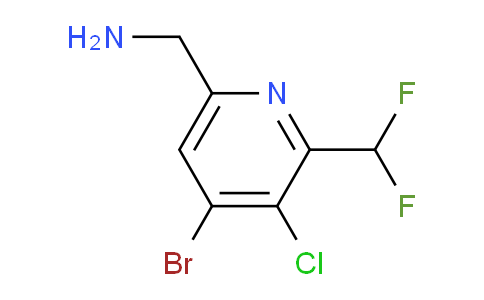 AM128729 | 1804725-72-1 | 6-(Aminomethyl)-4-bromo-3-chloro-2-(difluoromethyl)pyridine