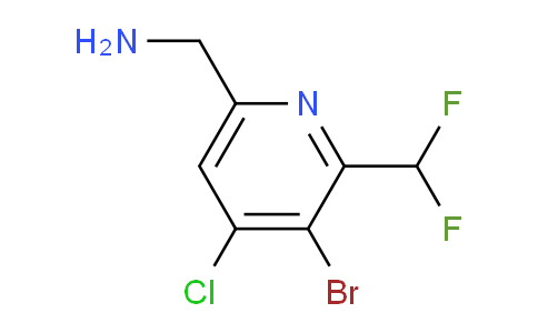 AM128734 | 1803690-18-7 | 6-(Aminomethyl)-3-bromo-4-chloro-2-(difluoromethyl)pyridine