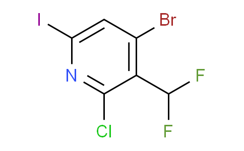 AM128748 | 1805236-25-2 | 4-Bromo-2-chloro-3-(difluoromethyl)-6-iodopyridine