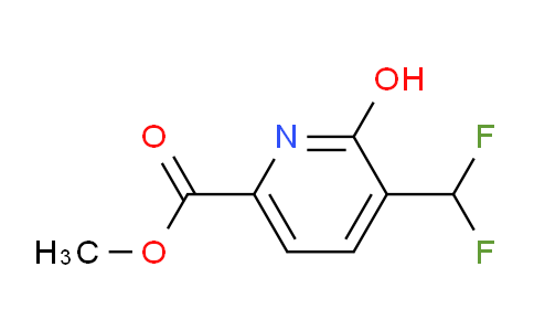 AM12875 | 1806778-90-4 | Methyl 3-(difluoromethyl)-2-hydroxypyridine-6-carboxylate