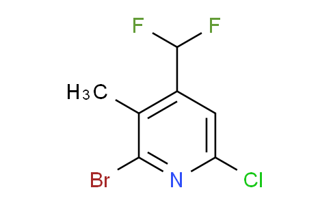 AM128755 | 1804686-61-0 | 2-Bromo-6-chloro-4-(difluoromethyl)-3-methylpyridine