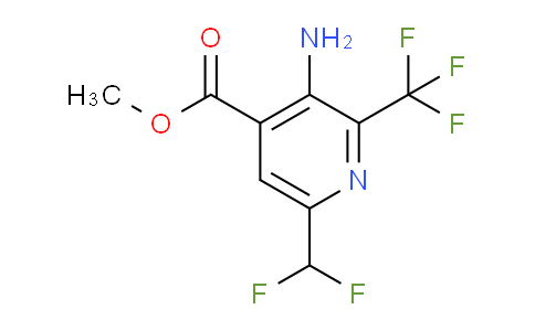 AM128760 | 1805387-76-1 | Methyl 3-amino-6-(difluoromethyl)-2-(trifluoromethyl)pyridine-4-carboxylate