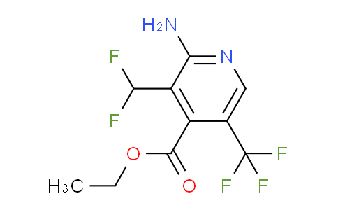 AM128763 | 1804724-14-8 | Ethyl 2-amino-3-(difluoromethyl)-5-(trifluoromethyl)pyridine-4-carboxylate