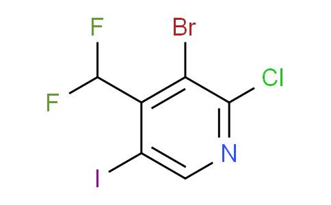 AM128766 | 1806029-62-8 | 3-Bromo-2-chloro-4-(difluoromethyl)-5-iodopyridine