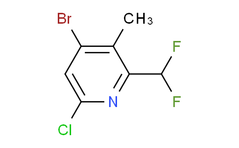 AM128769 | 1806031-13-9 | 4-Bromo-6-chloro-2-(difluoromethyl)-3-methylpyridine