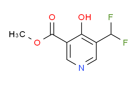 AM12877 | 1805321-67-8 | Methyl 3-(difluoromethyl)-4-hydroxypyridine-5-carboxylate