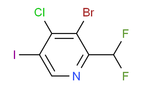 AM128770 | 1806932-99-9 | 3-Bromo-4-chloro-2-(difluoromethyl)-5-iodopyridine