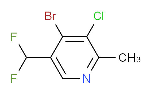 AM128771 | 1806973-59-0 | 4-Bromo-3-chloro-5-(difluoromethyl)-2-methylpyridine