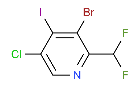 AM128773 | 1806933-02-7 | 3-Bromo-5-chloro-2-(difluoromethyl)-4-iodopyridine