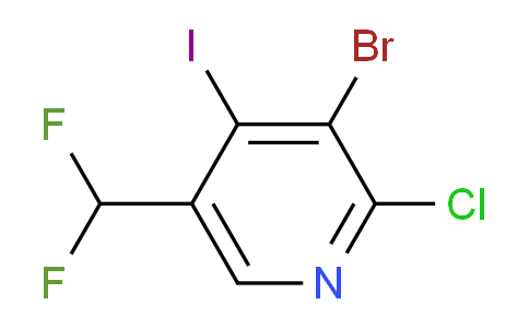 AM128774 | 1803687-94-6 | 3-Bromo-2-chloro-5-(difluoromethyl)-4-iodopyridine