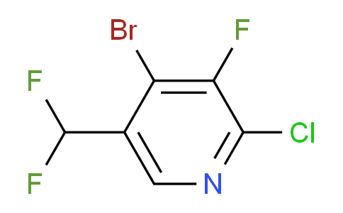 AM128783 | 1804685-56-0 | 4-Bromo-2-chloro-5-(difluoromethyl)-3-fluoropyridine