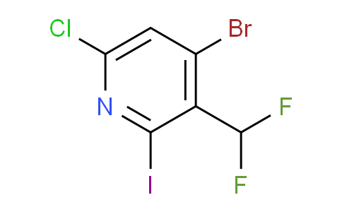 AM128784 | 1803688-14-3 | 4-Bromo-6-chloro-3-(difluoromethyl)-2-iodopyridine