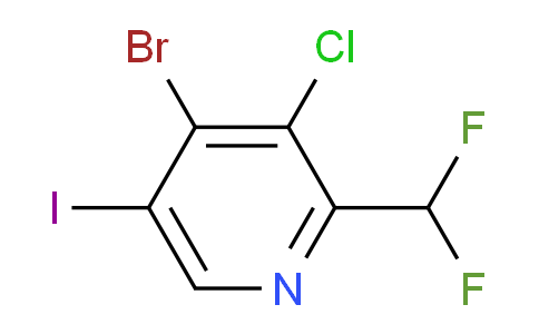 AM128787 | 1806972-77-9 | 4-Bromo-3-chloro-2-(difluoromethyl)-5-iodopyridine