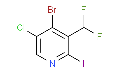 AM128788 | 1805385-22-1 | 4-Bromo-5-chloro-3-(difluoromethyl)-2-iodopyridine