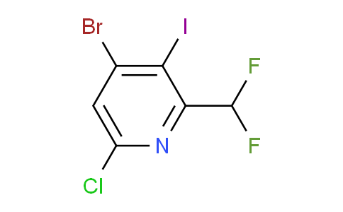 AM128790 | 1805158-83-1 | 4-Bromo-6-chloro-2-(difluoromethyl)-3-iodopyridine