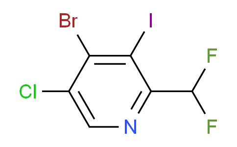 AM128794 | 1806841-62-2 | 4-Bromo-5-chloro-2-(difluoromethyl)-3-iodopyridine