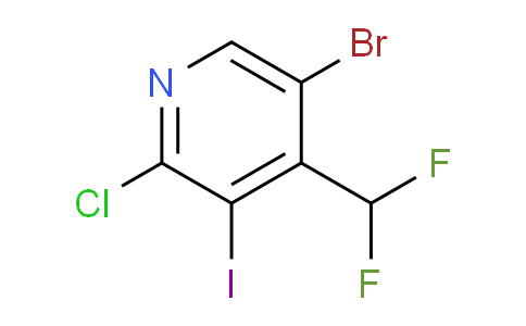 AM128795 | 1806029-89-9 | 5-Bromo-2-chloro-4-(difluoromethyl)-3-iodopyridine