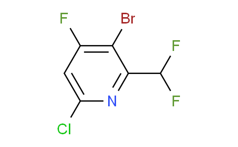AM128796 | 1805087-93-7 | 3-Bromo-6-chloro-2-(difluoromethyl)-4-fluoropyridine