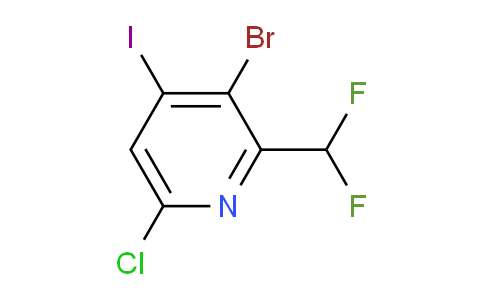 AM128798 | 1804686-04-1 | 3-Bromo-6-chloro-2-(difluoromethyl)-4-iodopyridine