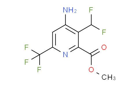 AM128800 | 1806019-51-1 | Methyl 4-amino-3-(difluoromethyl)-6-(trifluoromethyl)pyridine-2-carboxylate