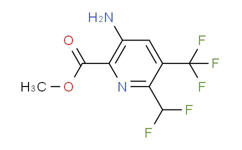 AM128801 | 1806906-08-0 | Methyl 5-amino-2-(difluoromethyl)-3-(trifluoromethyl)pyridine-6-carboxylate