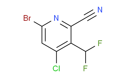 AM128805 | 1805005-21-3 | 6-Bromo-4-chloro-2-cyano-3-(difluoromethyl)pyridine