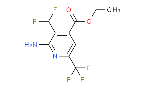 AM128806 | 1803692-82-1 | Ethyl 2-amino-3-(difluoromethyl)-6-(trifluoromethyl)pyridine-4-carboxylate