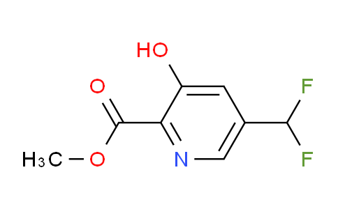 AM12881 | 1805321-70-3 | Methyl 5-(difluoromethyl)-3-hydroxypyridine-2-carboxylate