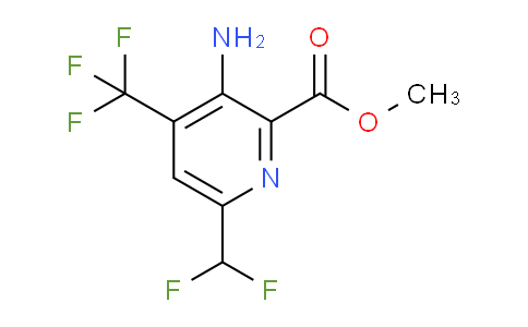 AM128811 | 1806845-77-1 | Methyl 3-amino-6-(difluoromethyl)-4-(trifluoromethyl)pyridine-2-carboxylate