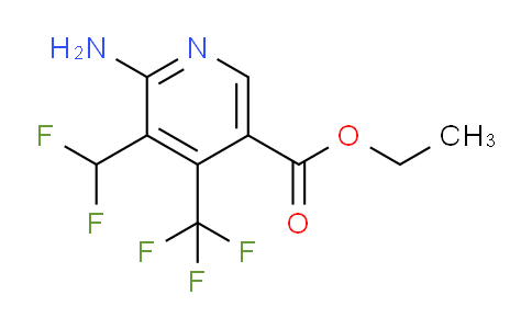 AM128812 | 1805231-83-7 | Ethyl 2-amino-3-(difluoromethyl)-4-(trifluoromethyl)pyridine-5-carboxylate