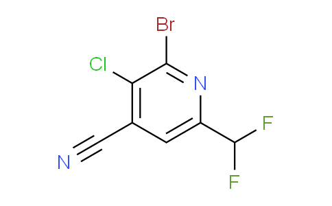 AM128842 | 1805005-09-7 | 2-Bromo-3-chloro-4-cyano-6-(difluoromethyl)pyridine