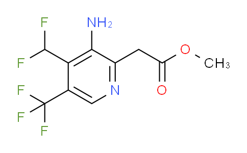 AM128844 | 1805155-39-8 | Methyl 3-amino-4-(difluoromethyl)-5-(trifluoromethyl)pyridine-2-acetate